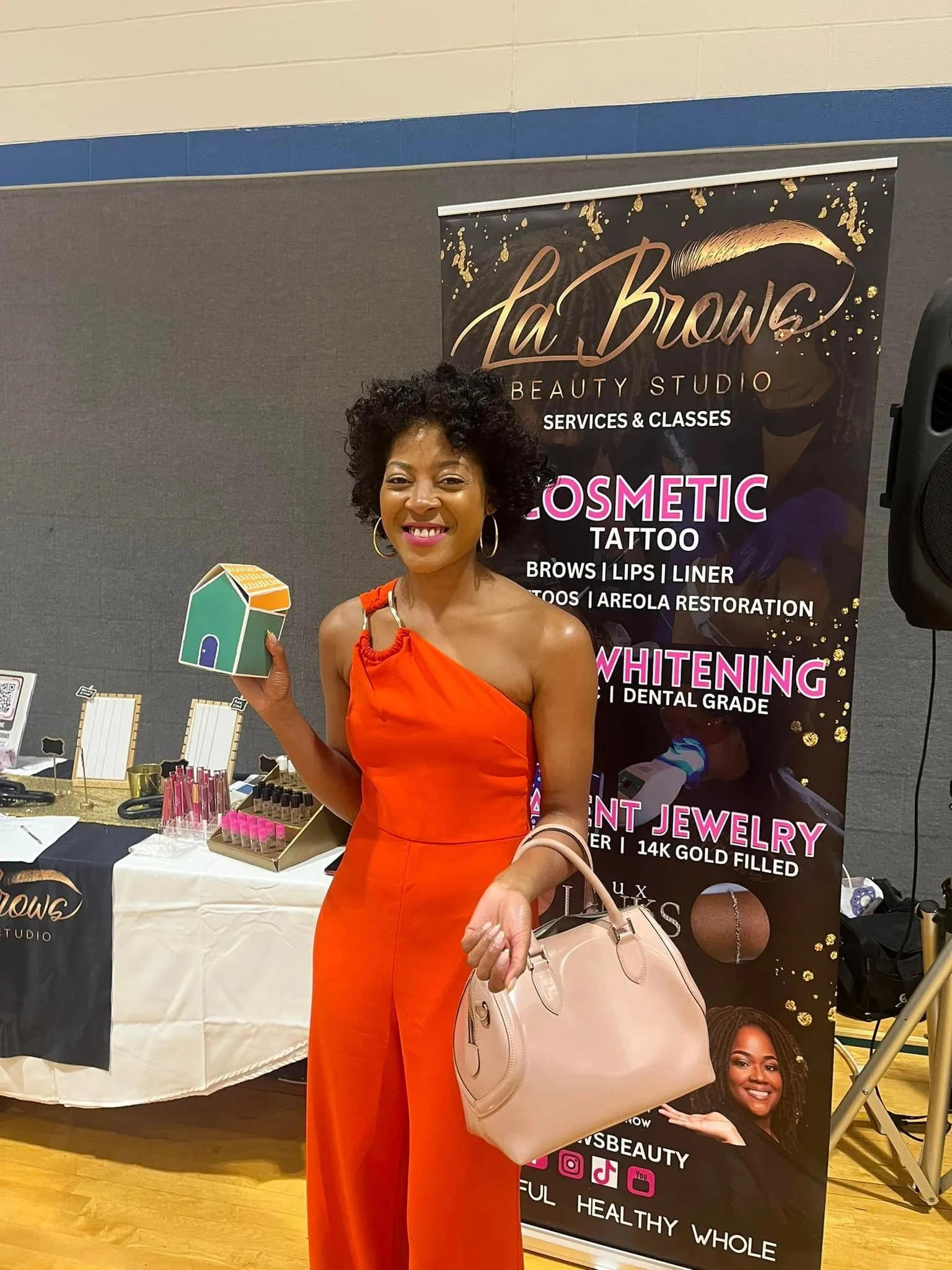 LaBrows Beauty at a community event, photo 1