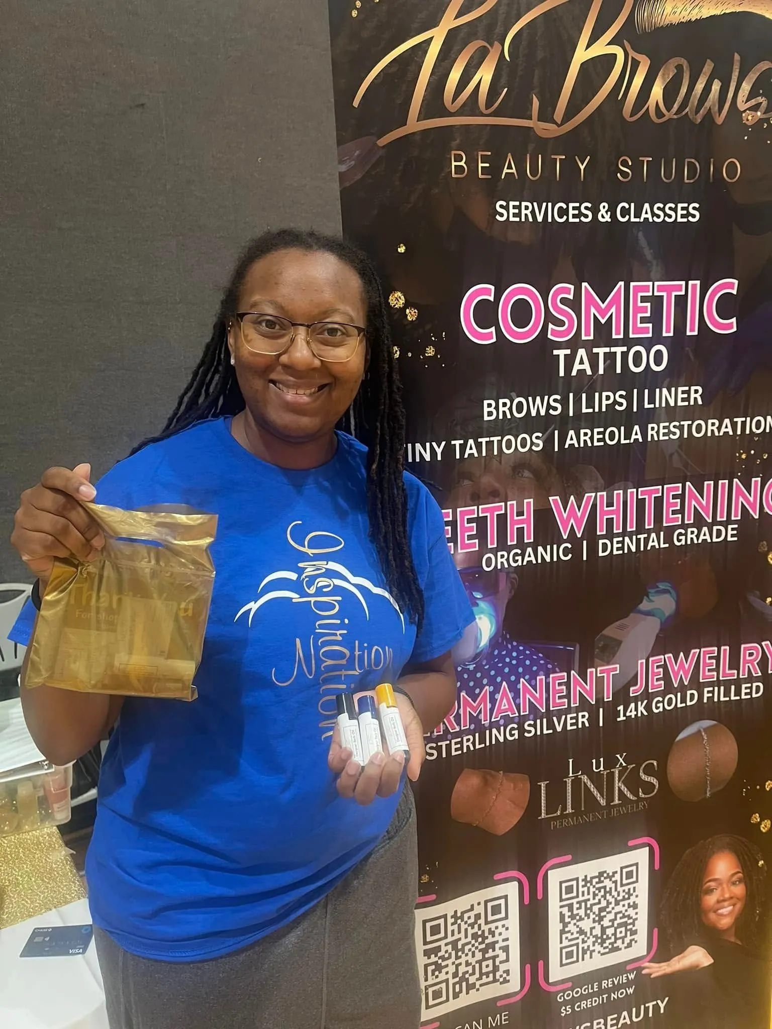 LaBrows Beauty at a community event, photo 2