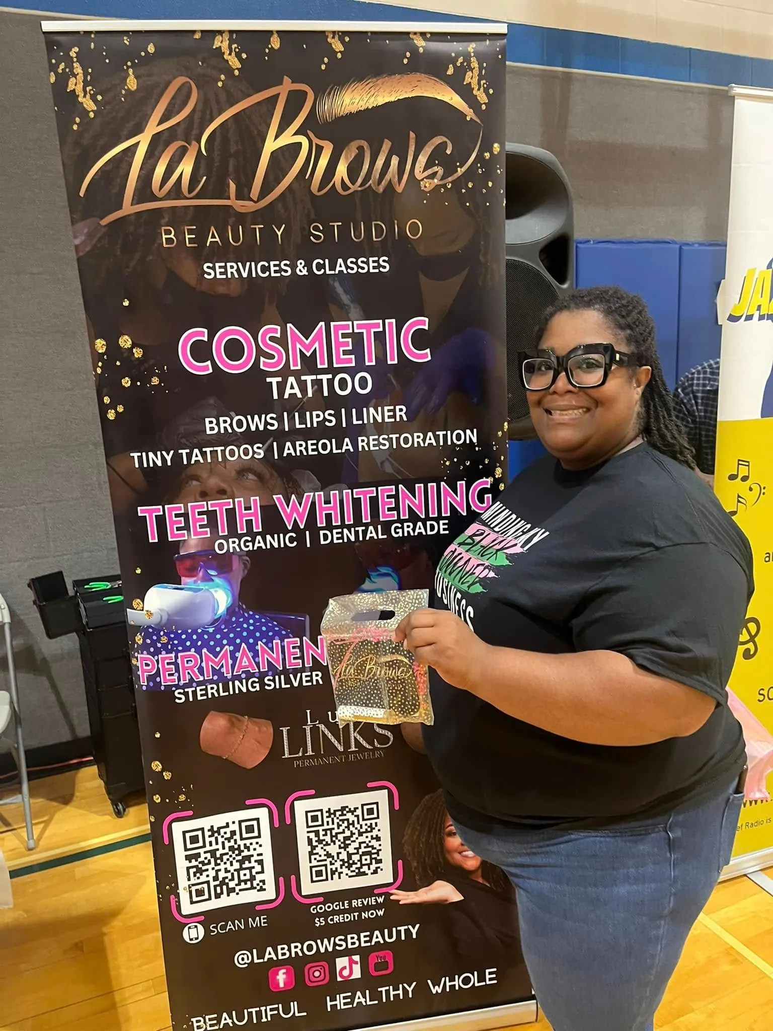 LaBrows Beauty at a community event, photo 3